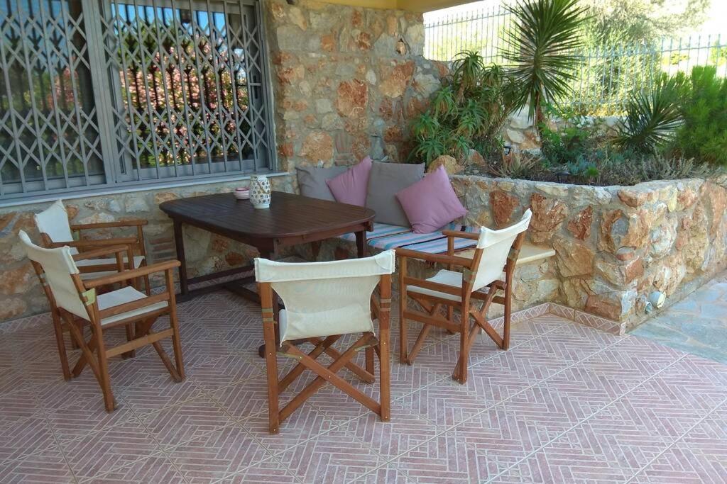 Seaside Villa AndroNikos  Amarinto Exterior foto